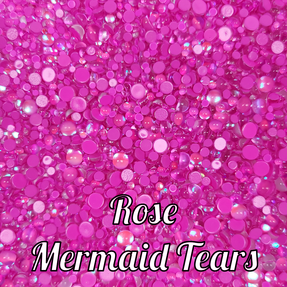 Glass Mermaid Tears Scoops for DIY & Nail Art