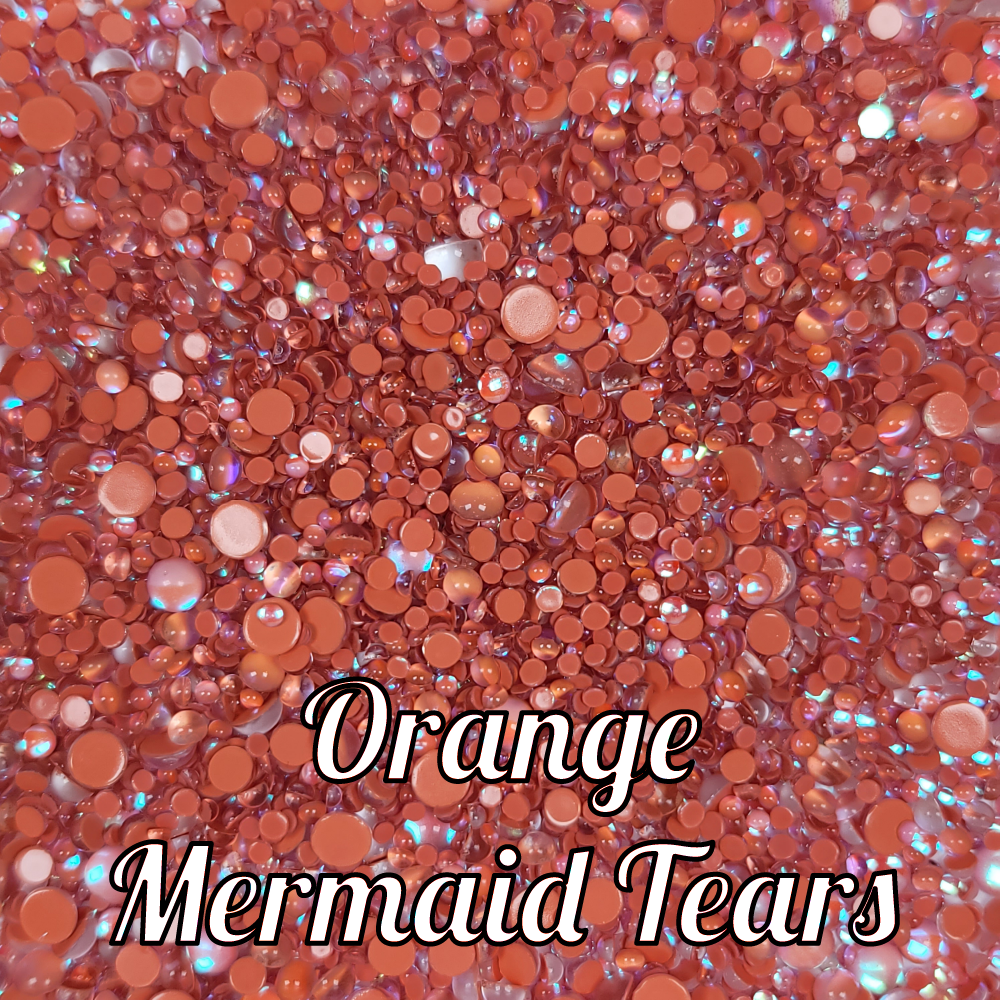 Glass Mermaid Tears Scoops for DIY & Nail Art
