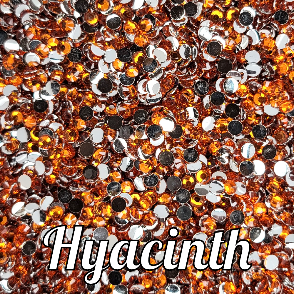 Hyacinth Resin Rhinestones