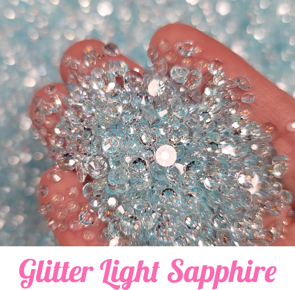 Glitter Rhinestone Scoops for DIY
