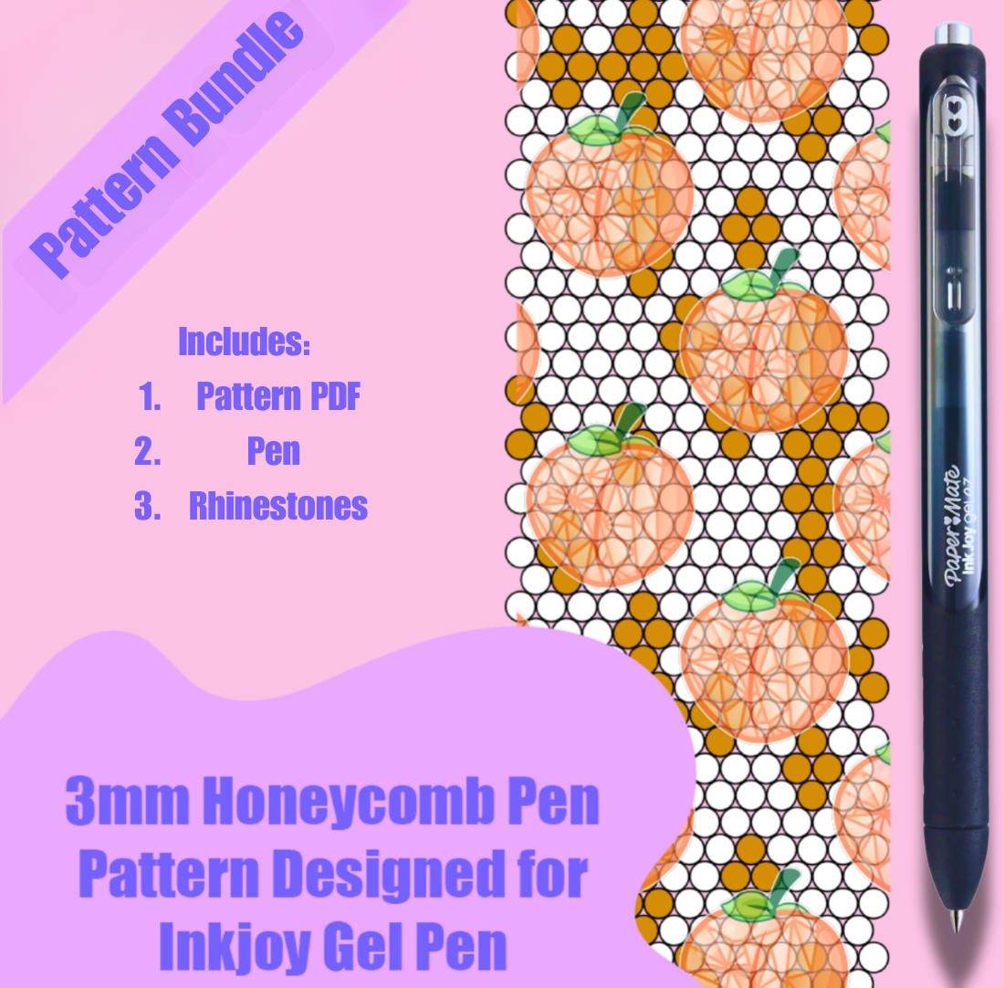 Golden Crosses Pen Pattern (Bundle)