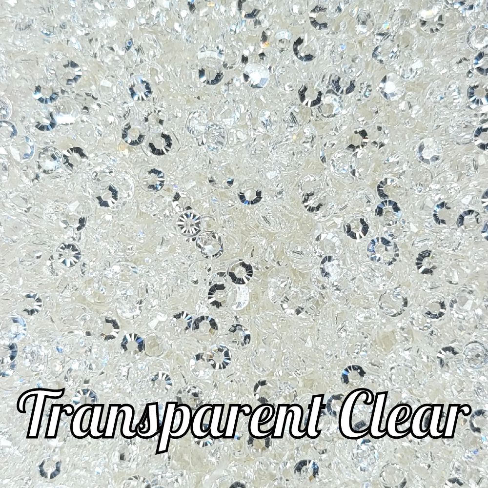 Transparent Clear Resin Rhinestones