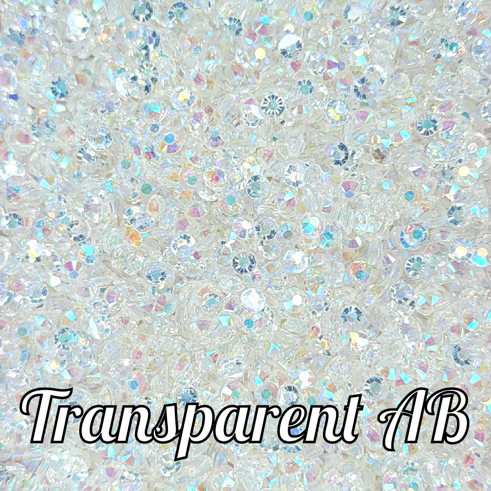 Transparent AB Jelly Rhinestones