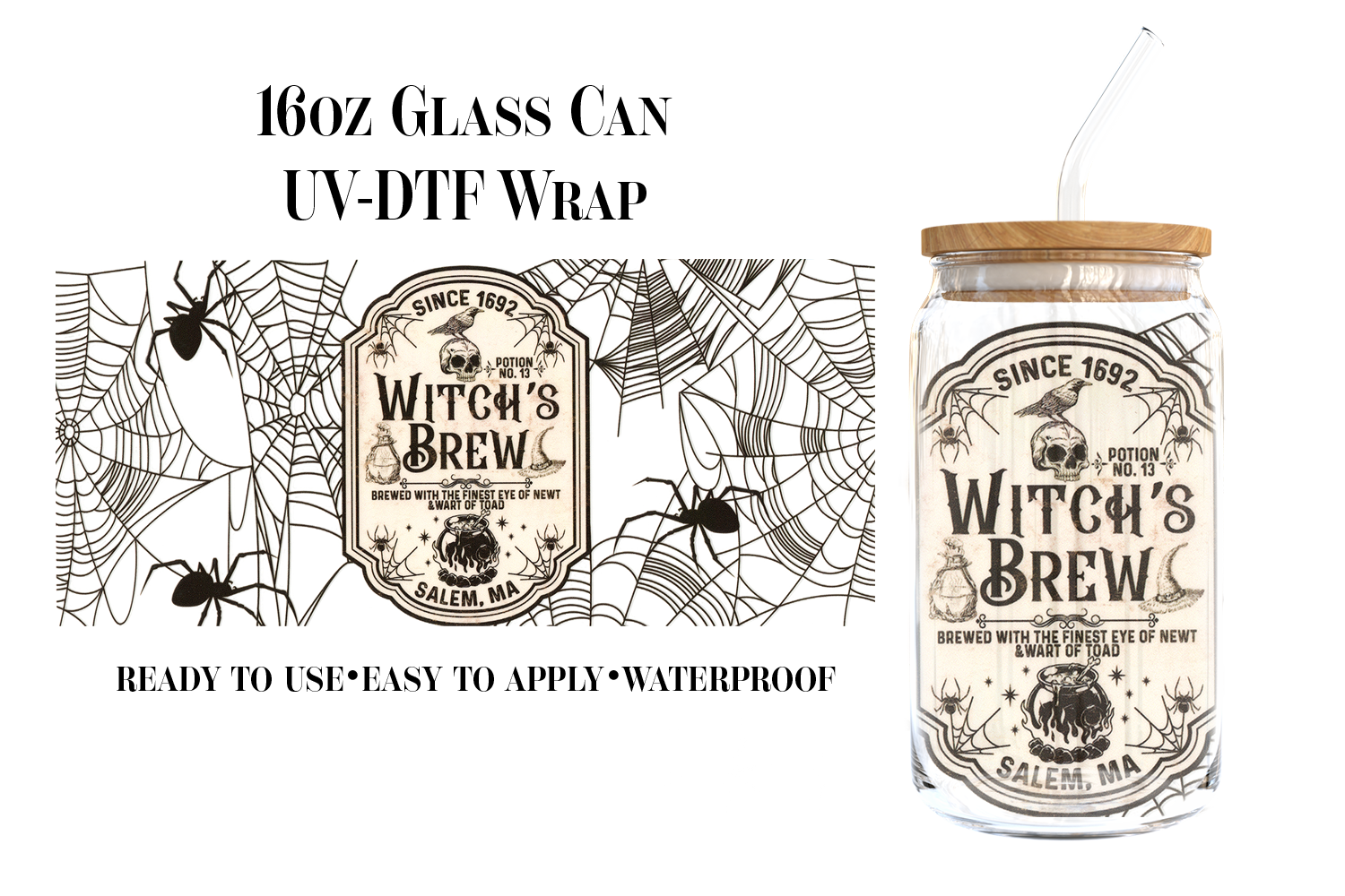 #157) Witch's Brew UVDTF 16oz Wrap